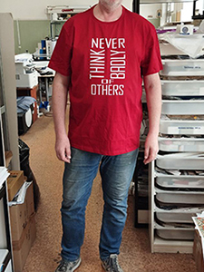 Печать принтов на текстиле в типографии